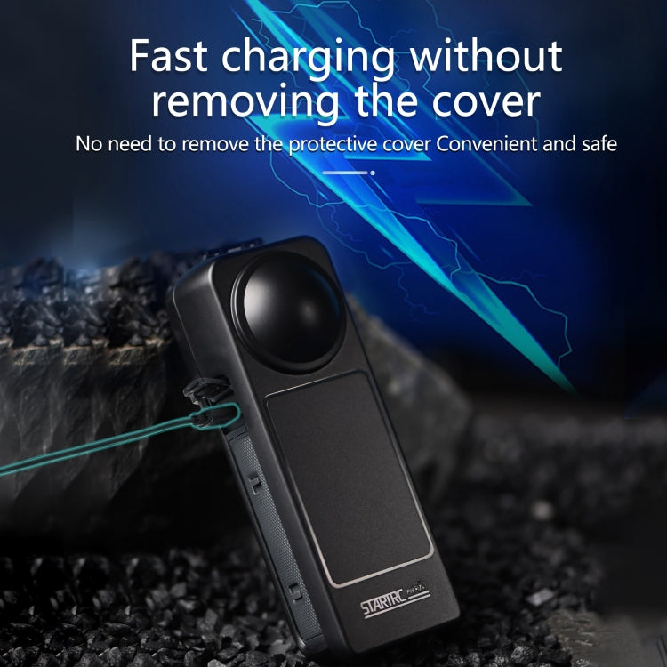 For Insta360 X5 / X4 Screen Lens Protective Cover (Black) by STARTRC