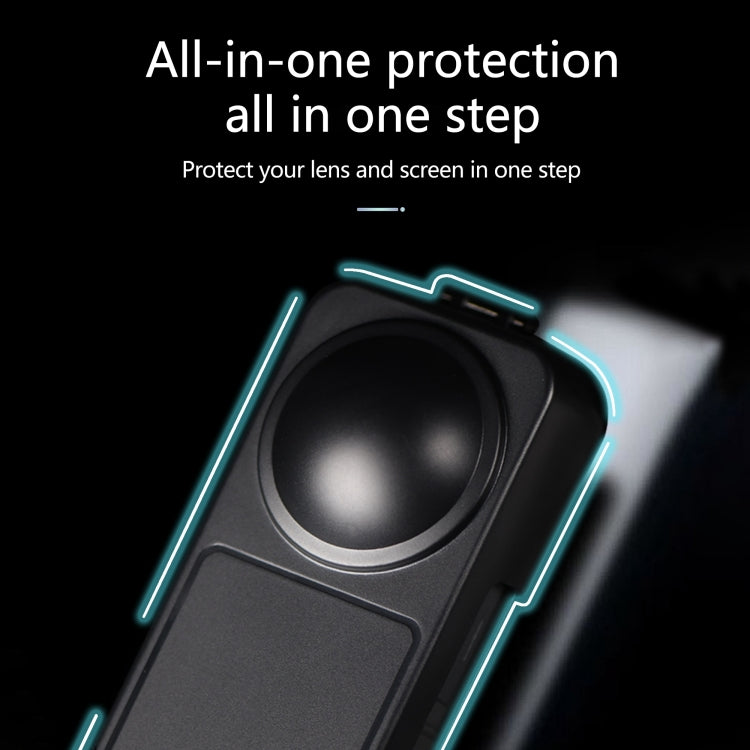 For Insta360 X5 / X4 Screen Lens Protective Cover (Black) by STARTRC