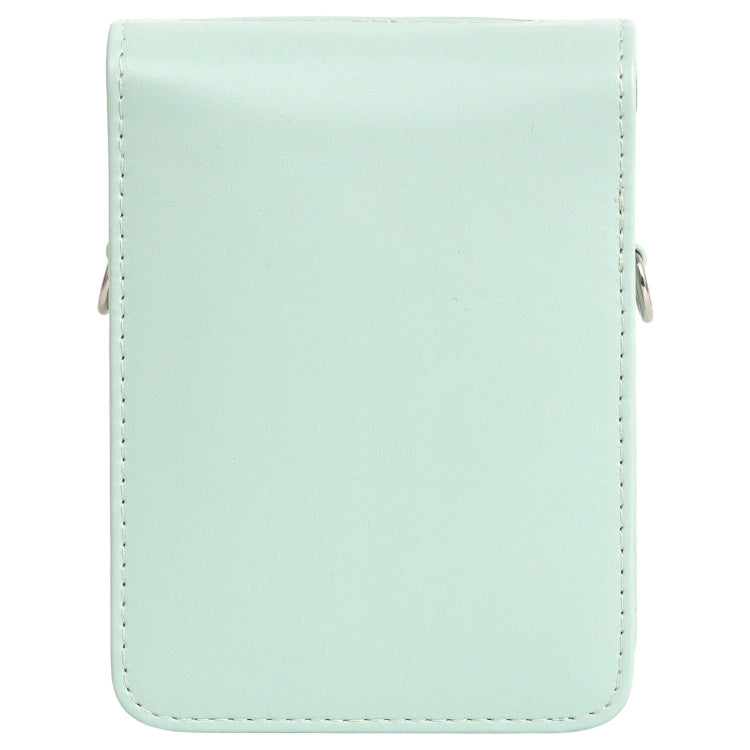 For FUJIFILM Instax mini Link 3 Full Body Leather Case Bag with Strap(Green) by bashfashion