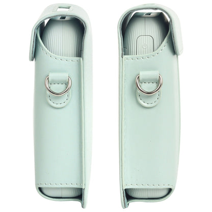 For FUJIFILM Instax mini Link 3 Full Body Leather Case Bag with Strap(Green) by bashfashion