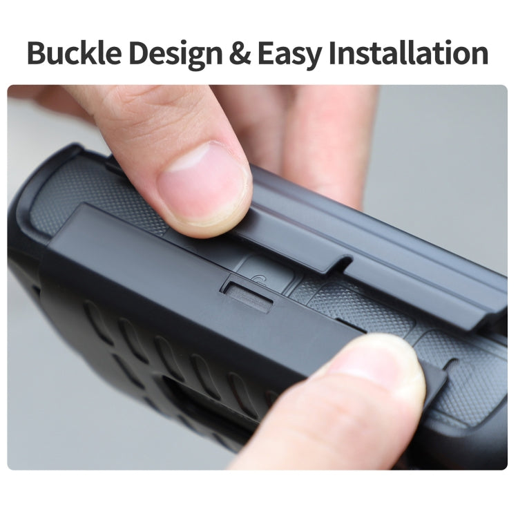 For Insta360 X4 Sunnylife Integrated Lens Screen Protective Cover (Transparent Black) by Sunnylife