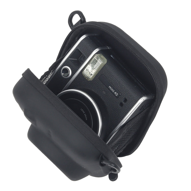 EVA Hard Case PU Storage Bag for FUJIFILM Instax mini 7+/8/9/11/12/40 (Black) by bashfashion