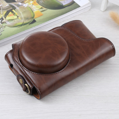 Full Body Camera PU Leather Case Bag with Strap for Samsung Galaxy Camera EK-GC100 / EK-GC110 / EK-GC200(Coffee) by bashfashion