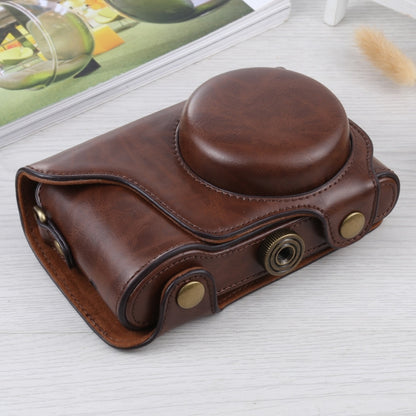 Full Body Camera PU Leather Case Bag with Strap for Samsung Galaxy Camera EK-GC100 / EK-GC110 / EK-GC200(Coffee) by bashfashion