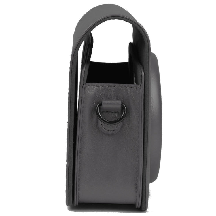 Pearly Lustre PU Leather Case Bag for FUJIFILM Instax SQUARE SQ6 Camera, with Adjustable Shoulder Strap(Black) by bashfashion