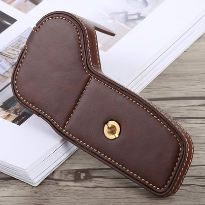 1/4 inch Thread PU Leather Camera Half Case Base for Canon EOS 6D / 6D Mark II (Coffee) by bashfashion