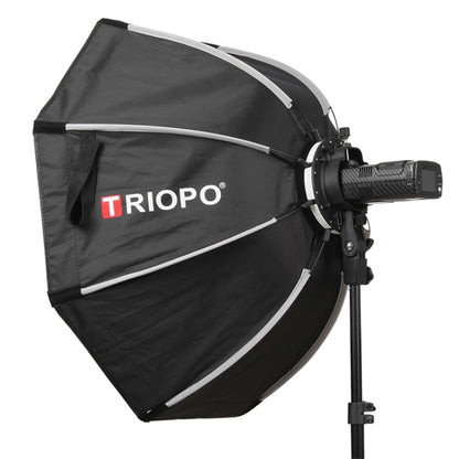 TRIOPO KX65 65cm Dome Speedlite Flash Octagon Parabolic Softbox Diffuser for Speedlite by TRIOPO