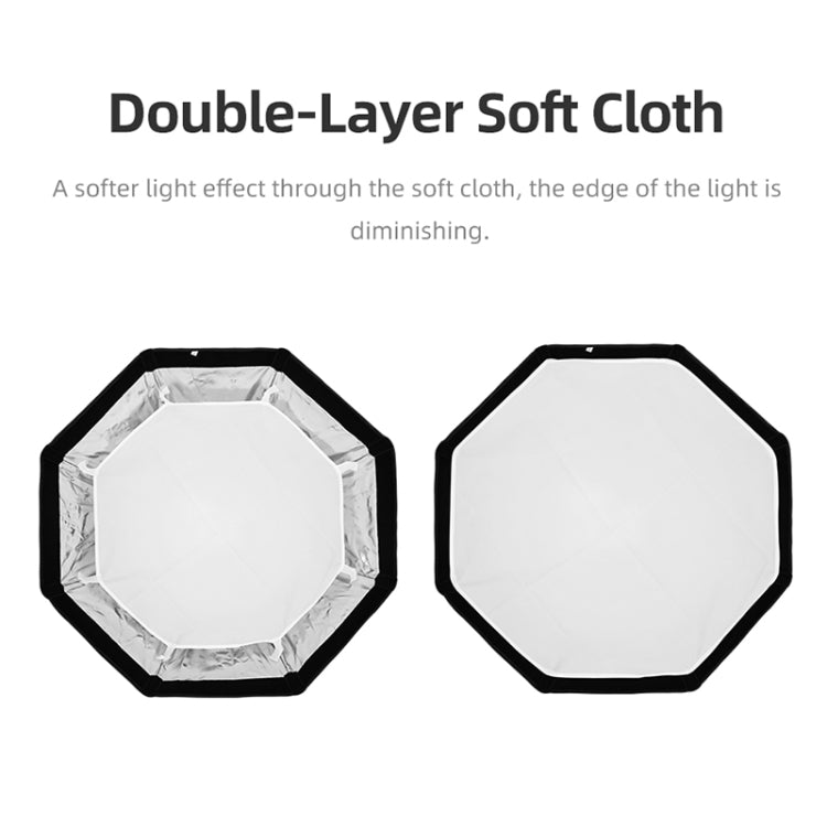 TRIOPO KX65 65cm Dome Speedlite Flash Octagon Parabolic Softbox Diffuser for Speedlite by TRIOPO