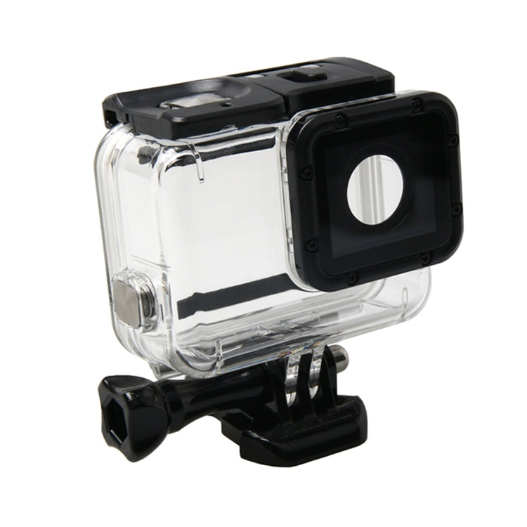For GoPro HERO6 /5 Waterproof Housing Protective Case + Hollow Back Cover with Buckle Basic Mount & Screw by bashfashion