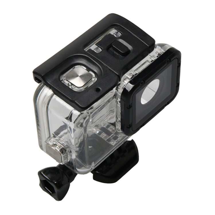 For GoPro HERO6 /5 Waterproof Housing Protective Case + Hollow Back Cover with Buckle Basic Mount & Screw by bashfashion