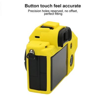 For Sony A7 III / ILCE-7M3 / A7R III Soft Silicone Protective Case(Yellow) by bashfashion