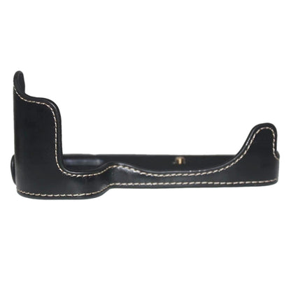 1/4 inch Thread PU Leather Camera Half Case Base for Canon EOS 80D / 70D(Black) by bashfashion