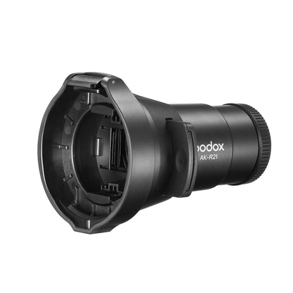 Godox AK-R21 Projection Attachment for Flash Heads (Black) by Godox