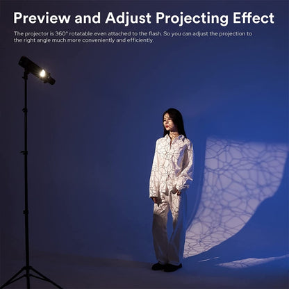 Godox AK-R21 Projection Attachment for Flash Heads (Black) by Godox