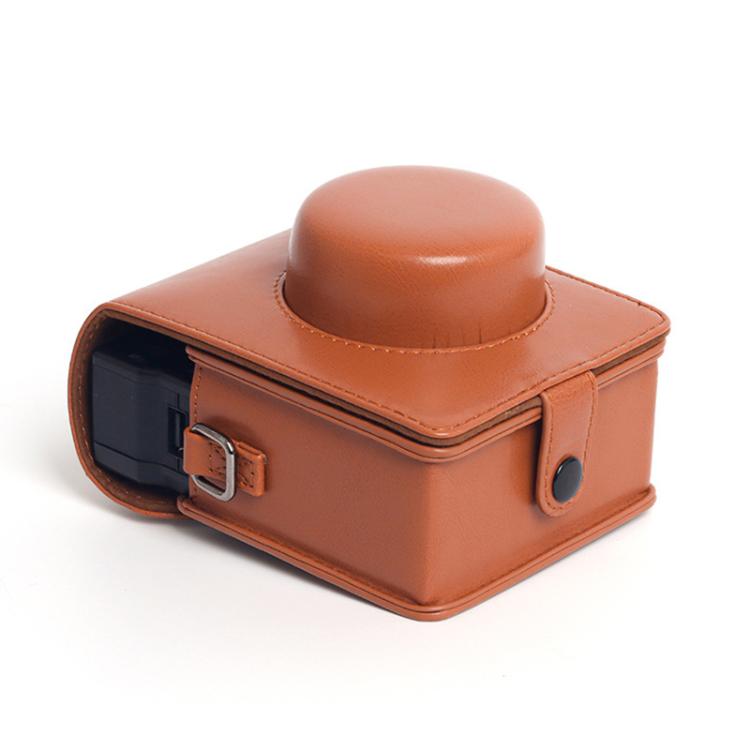 Vintage PU Leather Camera Case Bag For LOMO Automat Instax Camera (Brown) by bashfashion