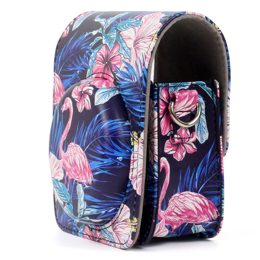 Flamingo Pattern PU Leather Protective Camera Case Bag For FUJIFILM Instax Mini90 Camera by bashfashion