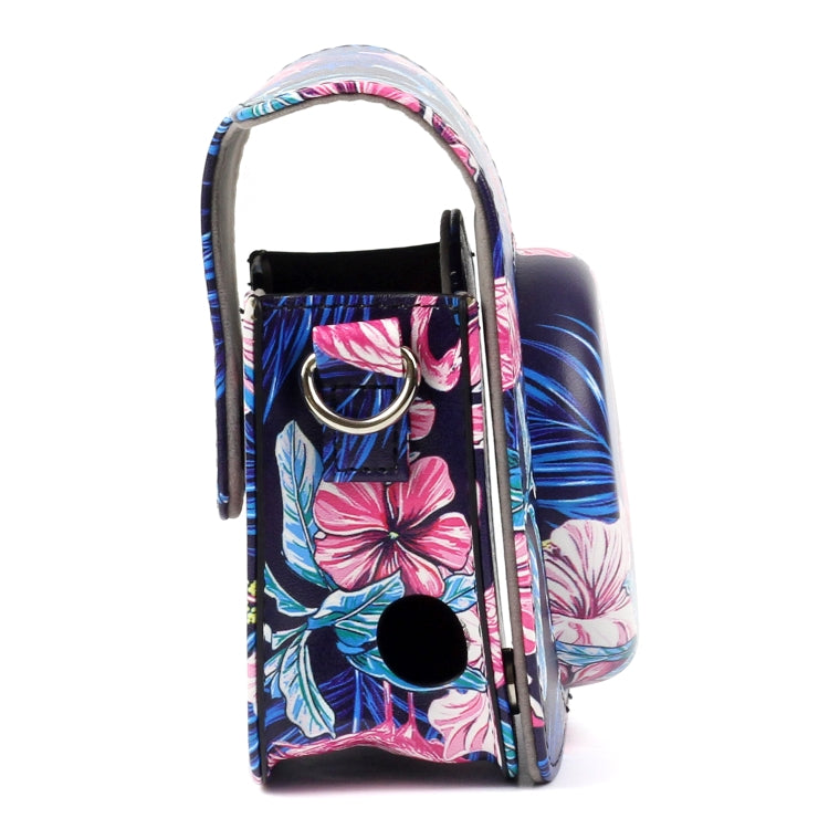 Flamingo Pattern PU Leather Protective Camera Case Bag For FUJIFILM Instax Mini90 Camera by bashfashion