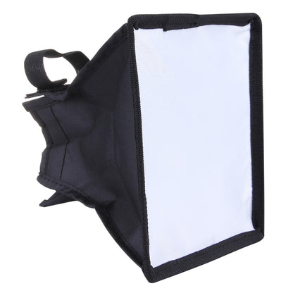 Portable Flash Folding Soft Box, Without Flash Light Holder, Size: 15 x 17 cm(Black + White) by bashfashion