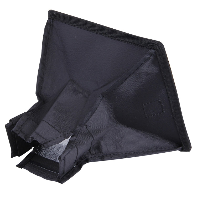 Portable Flash Folding Soft Box, Without Flash Light Holder, Size: 15 x 17 cm(Black + White) by bashfashion