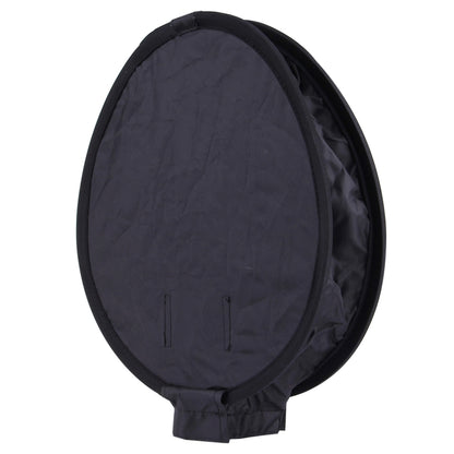 30cm Universal Round Style Flash Folding Soft Box, Without Flash Light Holder(Black + White) by bashfashion