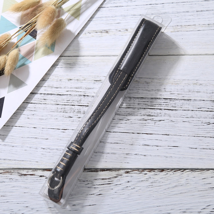 Wrist Strap Grip PU Leather Hand Strap for SLR / DSLR Cameras(Black) by bashfashion