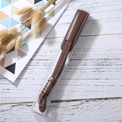 Wrist Strap Grip PU Leather Hand Strap for SLR / DSLR Cameras(Coffee) by bashfashion