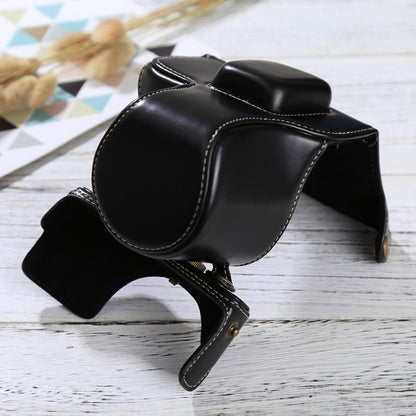 Full Body Camera PU Leather Case Bag with Strap for Olympus EPL7 / EPL8 (Black) by bashfashion