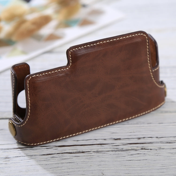 1/4 inch Thread PU Leather Camera Half Case Base for FUJIFILM X-E3(Coffee) by bashfashion