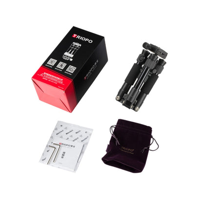 TRIOPO T226 Adjustable Portable Aluminum Alloy Tripod with D-0 Ball Head for SLR Camera by TRIOPO