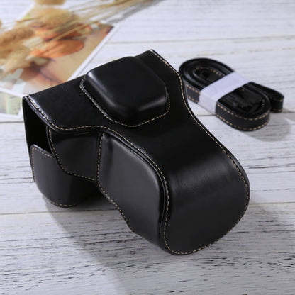 Full Body Camera PU Leather Case Bag with Strap for FUJIFILM XT10 / XT20 (16-50mm / 18-55mm Lens)(Black) by bashfashion