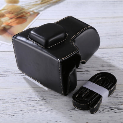 Full Body Camera PU Leather Case Bag with Strap for FUJIFILM XT10 / XT20 (16-50mm / 18-55mm Lens)(Black) by bashfashion