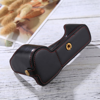 1/4 inch Thread PU Leather Camera Half Case Base for Sony A7S2 / A7R2 / A7K2 / A7 II(Black) by bashfashion