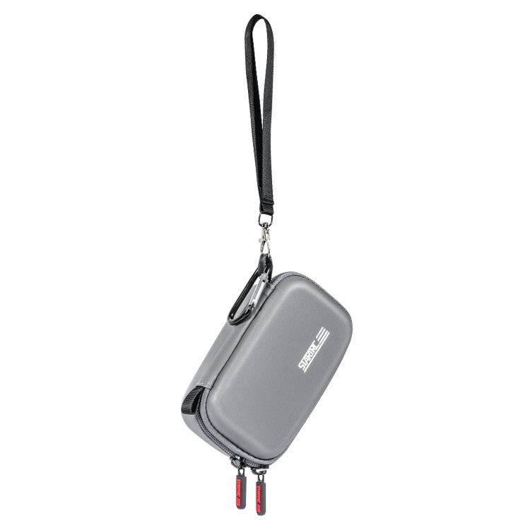 For Insta360 X5 / X4 STARTRC Camera Carry Case with Carabiner & Strap (Grey) by STARTRC