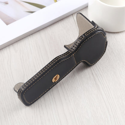 1/4 inch Thread PU Leather Camera Half Case Base for Canon EOS R (Black) by bashfashion