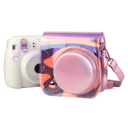 Transparent Symphony PVC Camera Bag with Shoulder Strap for Fujifilm Instax mini 11 by bashfashion
