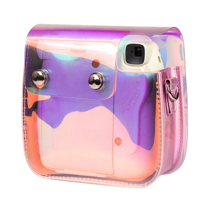 Transparent Symphony PVC Camera Bag with Shoulder Strap for Fujifilm Instax mini 11 by bashfashion