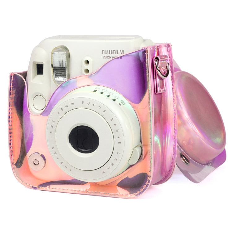 Transparent Symphony PVC Camera Bag with Shoulder Strap for Fujifilm Instax mini 11 by bashfashion