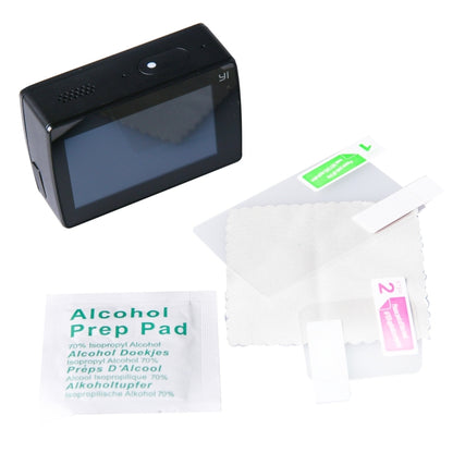 Ultra Clear LCD Screen Protector + Housing Glass Lens Protector Film for Xiaomi Xiaoyi II 4K Camera by bashfashion