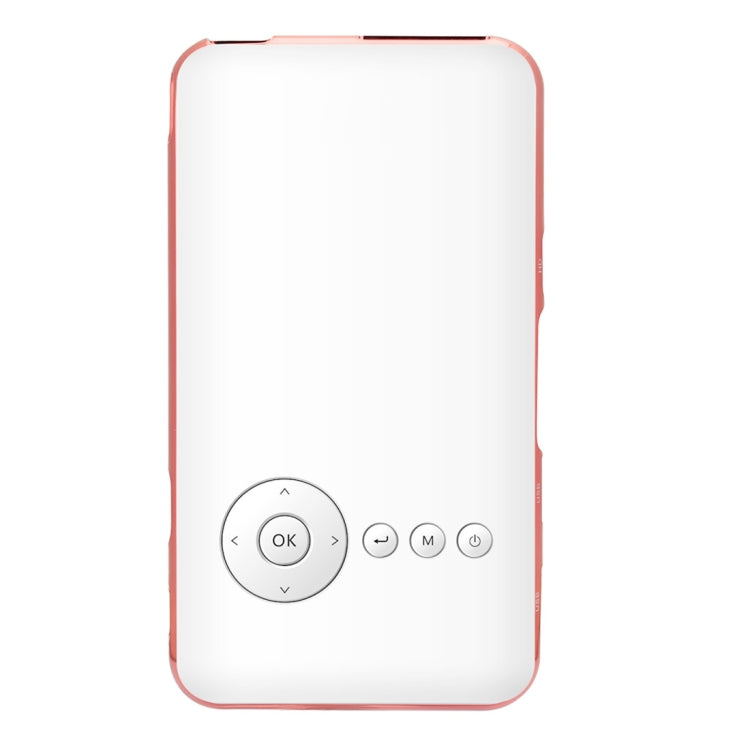 Wejoy DL-S6+ 1000 Lumens 854x480 Smart Mini Projector, RK3128 CPU, 1GB+32GB, Android 4.4, Bluetooth, WiFi, HDMI(Rose Gold) by WEJOY