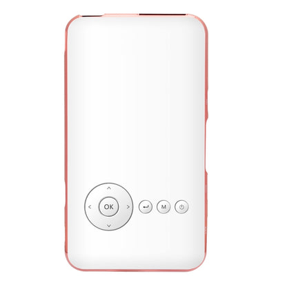 Wejoy DL-S6+ 1000 Lumens 854x480 Smart Mini Projector, RK3128 CPU, 1GB+32GB, Android 4.4, Bluetooth, WiFi, HDMI(Rose Gold) by WEJOY