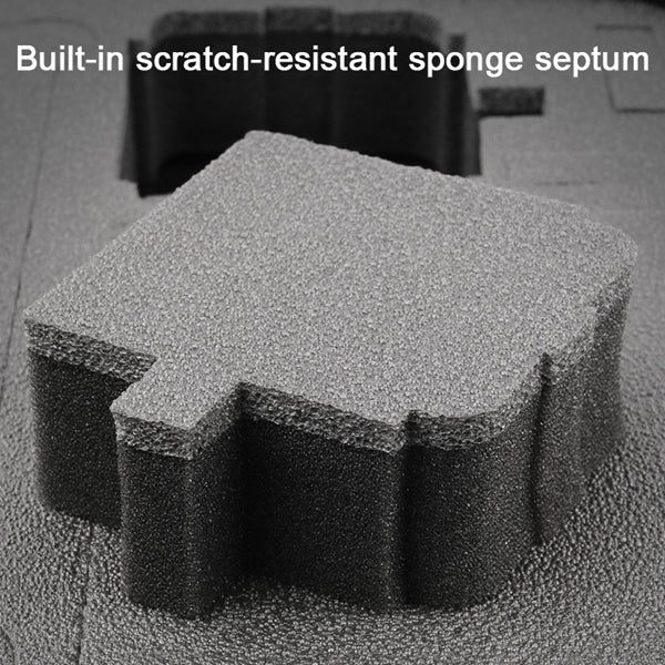 RUIGPRO Shockproof Waterproof Portable Case Box for DJI Osmo Action, Size: 17.3cm x 12.3cm x 6.5cm(Black) by RUIGPRO