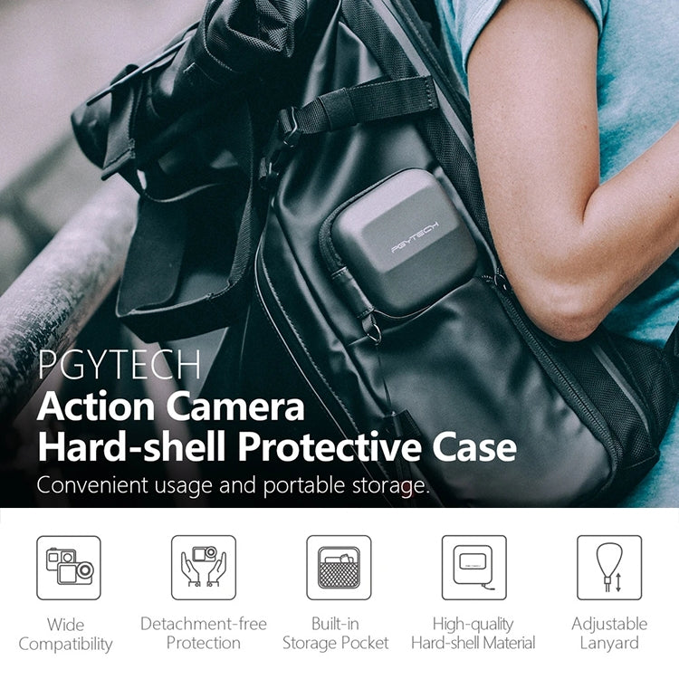 PGYTECH P-GM-127 Hard Shell Protective Case for DJI Osmo Action(Black) by PGYTECH