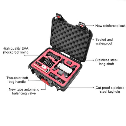 PGYTECH P-SP-101 Shockproof Waterproof Explosion-proof Hard Box Carrying Case for DJI Shark (Black) by PGYTECH
