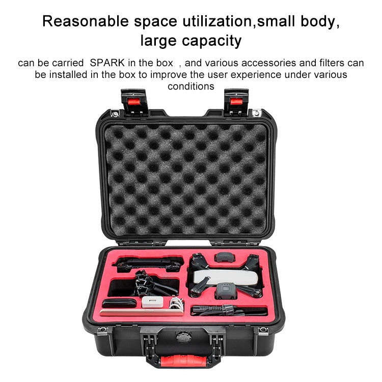 PGYTECH P-SP-101 Shockproof Waterproof Explosion-proof Hard Box Carrying Case for DJI Shark (Black) by PGYTECH