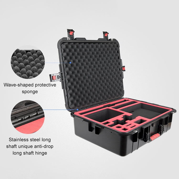 PGYTECH P-RH-001 Shockproof Waterproof Explosion-proof Hard Box Carrying Case for DJI Ronin-S, Size: 63.4x50.3cm(Black) by PGYTECH