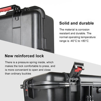 PGYTECH P-RH-001 Shockproof Waterproof Explosion-proof Hard Box Carrying Case for DJI Ronin-S, Size: 63.4x50.3cm(Black) by PGYTECH