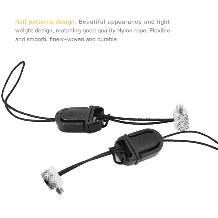 STARTRC Phone Holder Clip Anti-lost Rope Strap Anti-drop for DJI OM4 / Osmo Mobile 3 (Black) by STARTRC