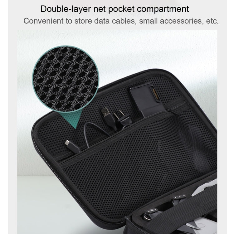 RUIGPRO For DJI Mavic Air 2 Portable EVA Shoulder Storage Bag Protective Case Box (Black) by bashfashion