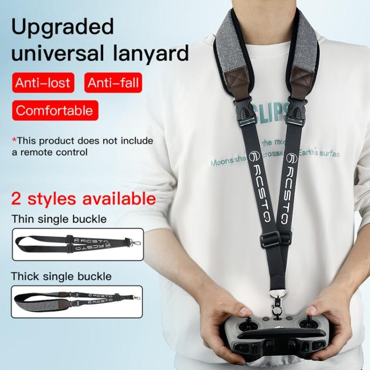 RCSTQ Thick Anti-lost Anti-fall Neck Strap Holder Lanyard for DJI FPV Remote Control by RCSTQ