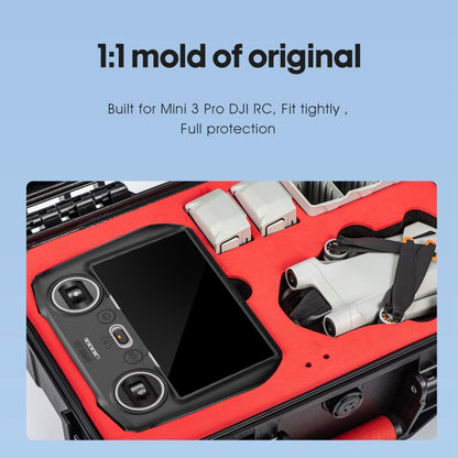 STARTRC Silicone Shockproof Anti-scratch Case for DJI Mini 3 Pro Remote Control(Black) by STARTRC